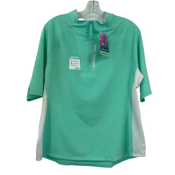 Reel Legends Rashguard UPF 30 Active Slim Fit Chlorine Resistant Size XL‎ - Picture 1 of 12